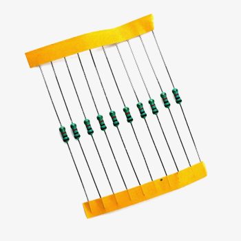 10K Ohm Resistor Pack - High Quality 1/4W Resistors with Resistance Color Code (5% Tolerance)