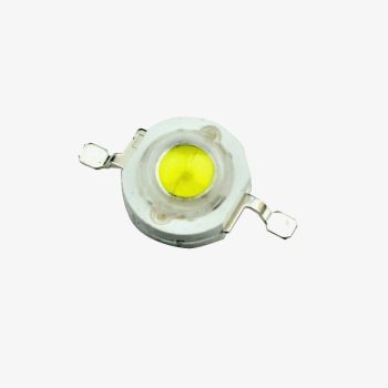 1 Watt White Power LED - Efficient Light Emitting  Diode Emitting Light and LED