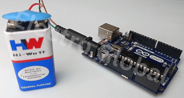 how to supply power to arduino